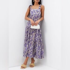 New Zimmermann Paisley Print Maxi Dress